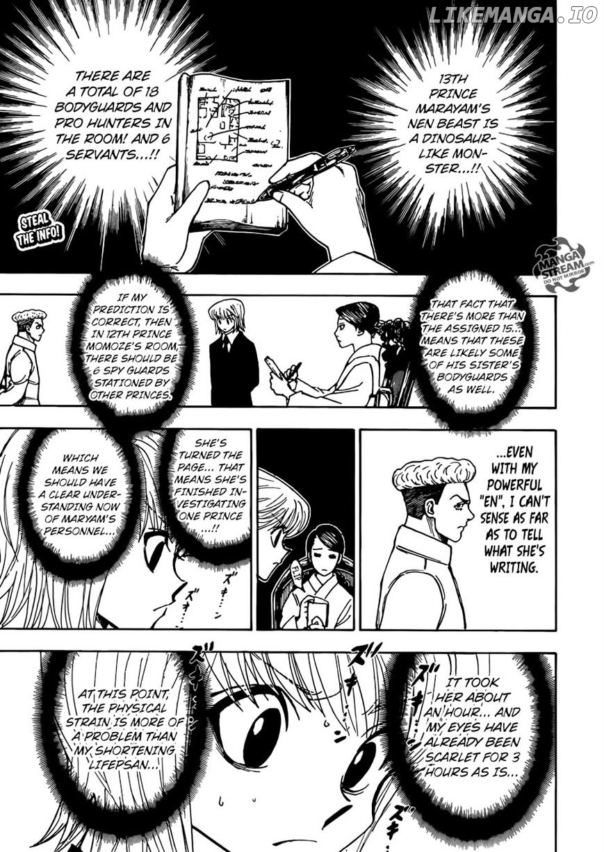 Hunter x Hunter, Chapter 368 image 01